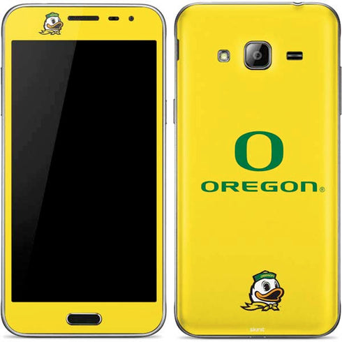 University of Oregon Ducks Green Gradient Galaxy J3 Skin