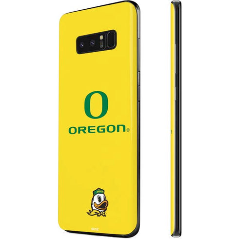 University of Oregon Ducks Green Gradient Galaxy Note 8 Skin