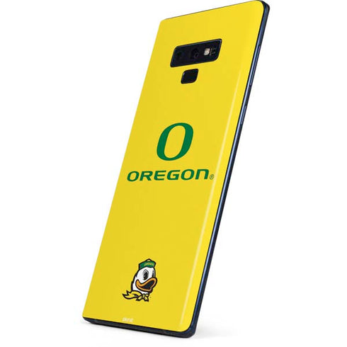 University of Oregon Ducks Green Gradient Galaxy Note 9 Skin