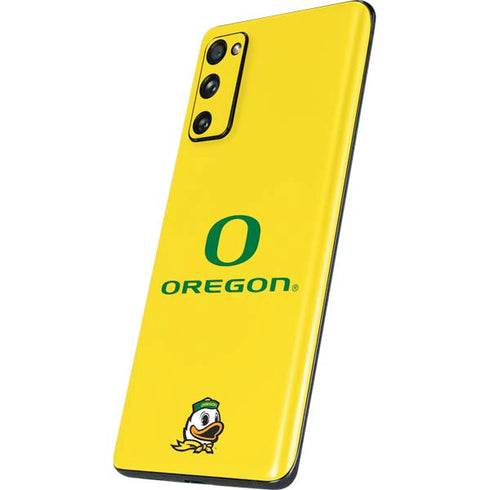 University of Oregon Ducks Green Gradient Galaxy S20 Fan Edition Skin