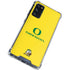 University of Oregon Ducks Green Gradient Galaxy S20 FE Clear Case