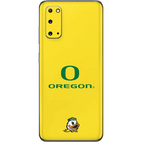 University of Oregon Ducks Green Gradient Galaxy S20 Skin