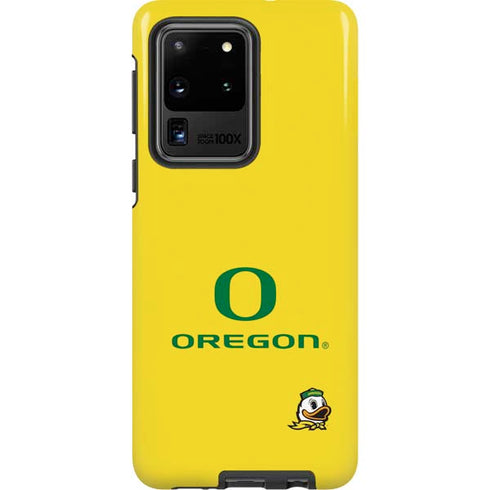 University of Oregon Ducks Green Gradient Galaxy S20 Ultra 5G Pro Case