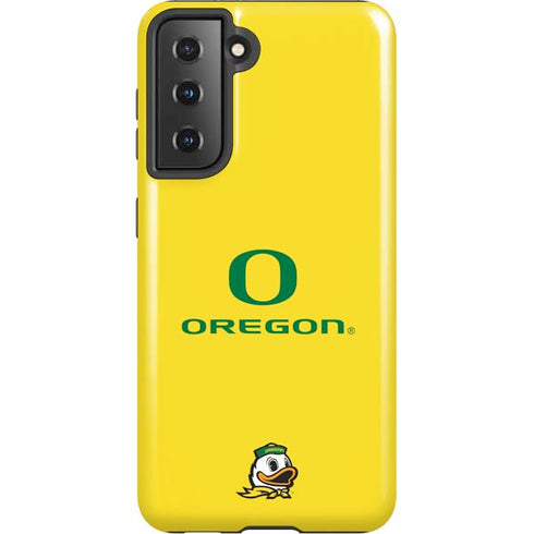 University of Oregon Ducks Green Gradient Galaxy S21 5G Pro Case