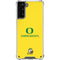 University of Oregon Ducks Green Gradient Galaxy S21 Plus 5G Clear Case