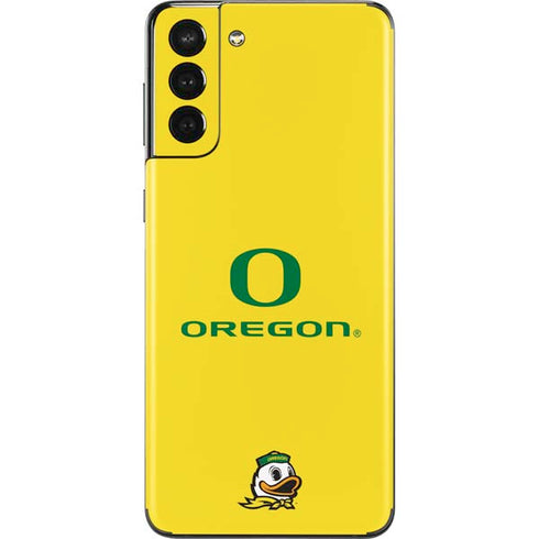 University of Oregon Ducks Green Gradient Galaxy S21 Plus 5G Skin