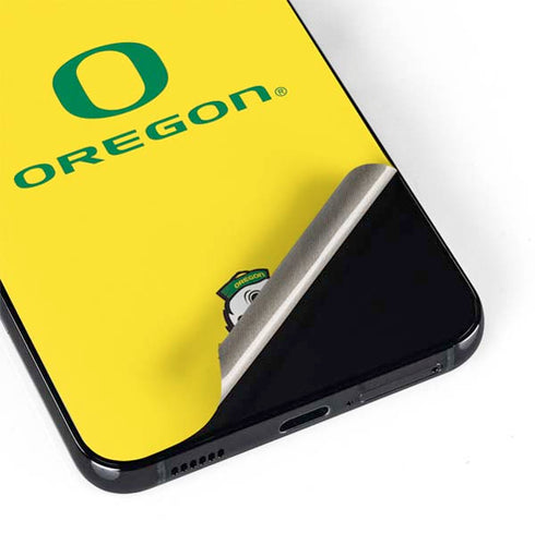 University of Oregon Ducks Green Gradient Galaxy S22 Skin