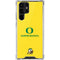 University of Oregon Ducks Green Gradient Galaxy S22 Ultra Clear Case