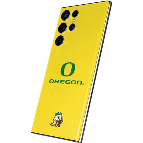 University of Oregon Ducks Green Gradient Galaxy S22 Ultra Skin