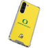 University of Oregon Ducks Green Gradient Galaxy S23 Plus Clear Case