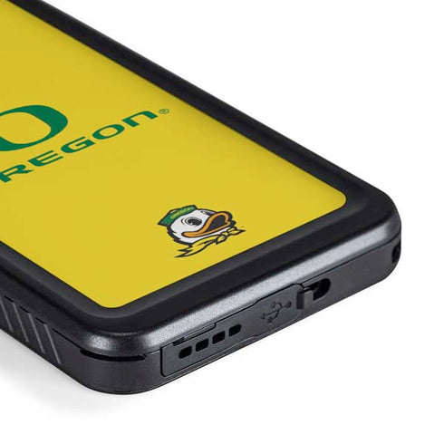 University of Oregon Ducks Green Gradient Galaxy S23 Plus Waterproof Case
