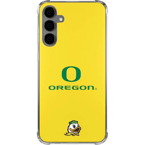 University of Oregon Ducks Green Gradient Galaxy S24 Plus Clear Case