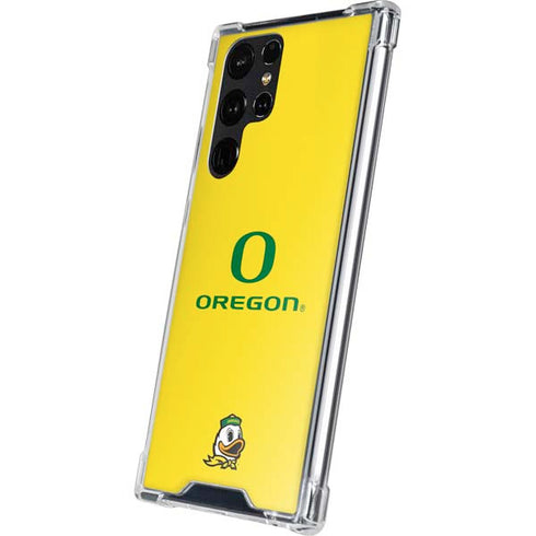 University of Oregon Ducks Green Gradient Galaxy S24 Ultra Clear Case
