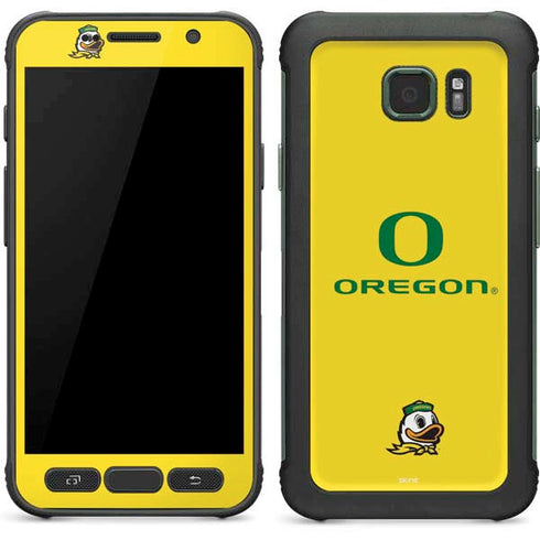 University of Oregon Ducks Green Gradient Galaxy S7 Active Skin