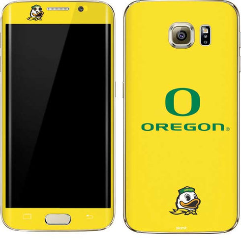 University of Oregon Ducks Green Gradient Galaxy S7 Edge Skin