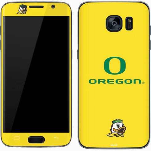 University of Oregon Ducks Green Gradient Galaxy S7 Skin