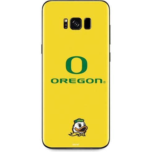 University of Oregon Ducks Green Gradient Galaxy S8 Skin