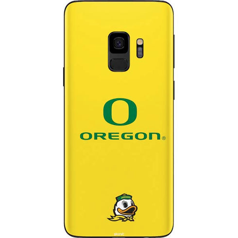 University of Oregon Ducks Green Gradient Galaxy S9 Skin