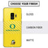 University of Oregon Ducks Green Gradient Galaxy S9 Skin