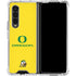 University of Oregon Ducks Green Gradient Galaxy Z Fold4 5G Clear Case