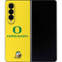 University of Oregon Ducks Green Gradient Galaxy Z Fold4 5G Skin