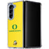 University of Oregon Ducks Green Gradient Galaxy Z Fold5 5G Clear Case