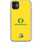 University of Oregon Ducks Green Gradient iPhone 11 Clear Case
