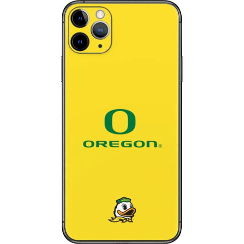 University of Oregon Ducks Green Gradient iPhone 11 Pro Max Skin