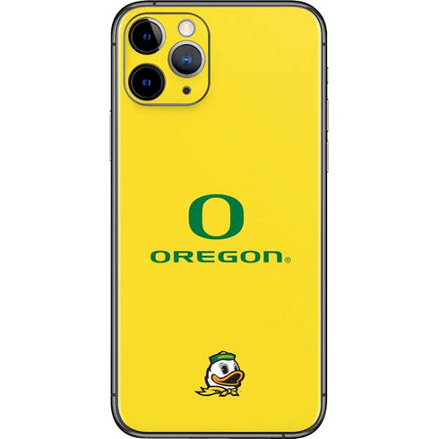 University of Oregon Ducks Green Gradient iPhone 11 Pro Skin