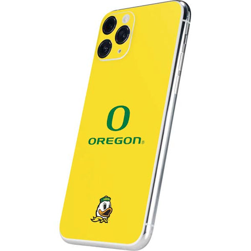 University of Oregon Ducks Green Gradient iPhone 11 Pro Skin