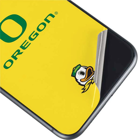 University of Oregon Ducks Green Gradient iPhone 11 Skin