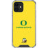 University of Oregon Ducks Green Gradient iPhone 12 Clear Case