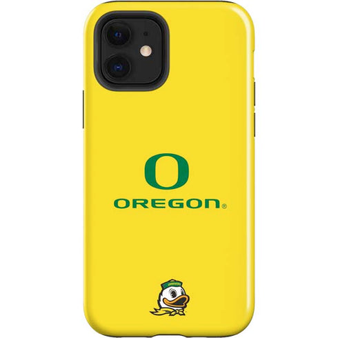 University of Oregon Ducks Green Gradient iPhone 12 Impact Case