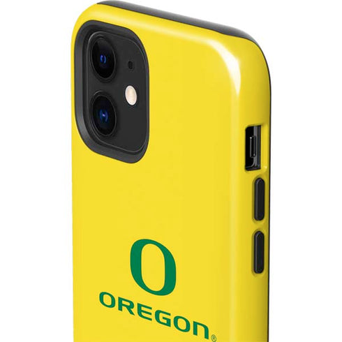 University of Oregon Ducks Green Gradient iPhone 12 Impact Case