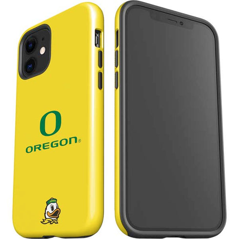 University of Oregon Ducks Green Gradient iPhone 12 Impact Case