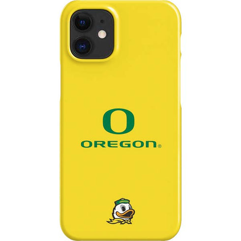 University of Oregon Ducks Green Gradient iPhone 12 Mini Lite Case