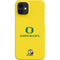 University of Oregon Ducks Green Gradient iPhone 12 Mini Lite Case