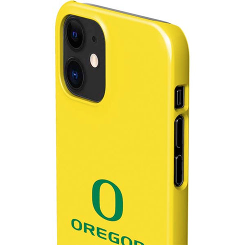 University of Oregon Ducks Green Gradient iPhone 12 Mini Lite Case
