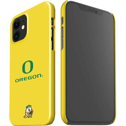 University of Oregon Ducks Green Gradient iPhone 12 Mini Lite Case