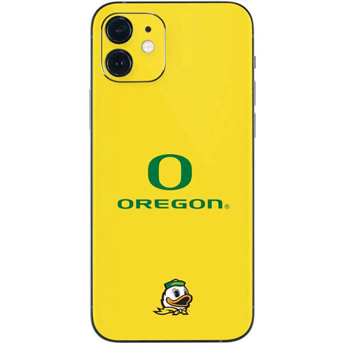 University of Oregon Ducks Green Gradient iPhone 12 Mini Skin