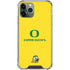 University of Oregon Ducks Green Gradient iPhone 12 Pro Clear Case