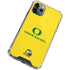 University of Oregon Ducks Green Gradient iPhone 12 Pro Clear Case