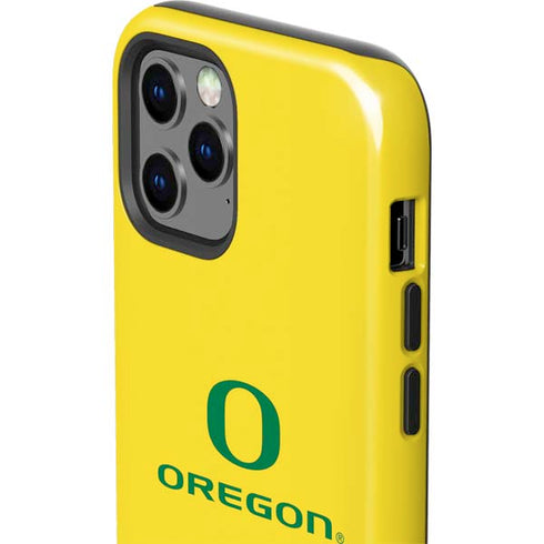 University of Oregon Ducks Green Gradient iPhone 12 Pro Impact Case