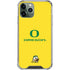 University of Oregon Ducks Green Gradient iPhone 12 Pro Max Clear Case