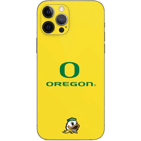 University of Oregon Ducks Green Gradient iPhone 12 Pro Skin