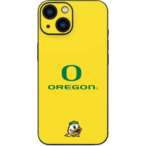 University of Oregon Ducks Green Gradient iPhone 13 Mini Skin