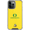University of Oregon Ducks Green Gradient iPhone 13 Pro Max Clear Case