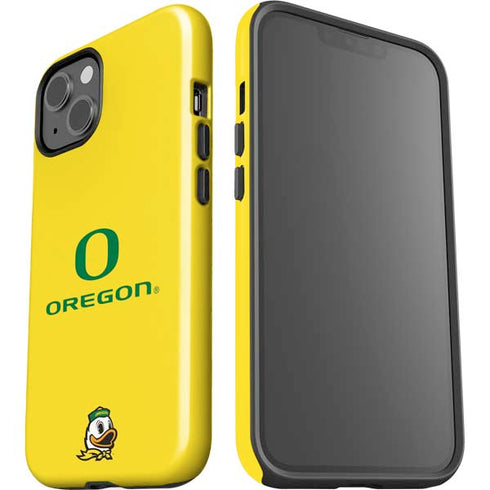 University of Oregon Ducks Green Gradient iPhone 15 Plus Impact Case