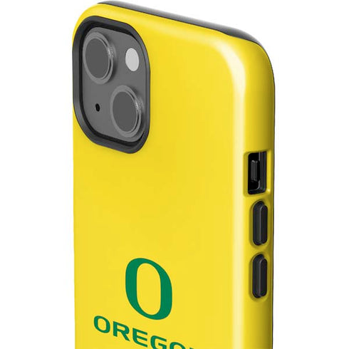 University of Oregon Ducks Green Gradient iPhone 15 Impact Case