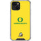 University of Oregon Ducks Green Gradient iPhone 14 Plus Clear Case